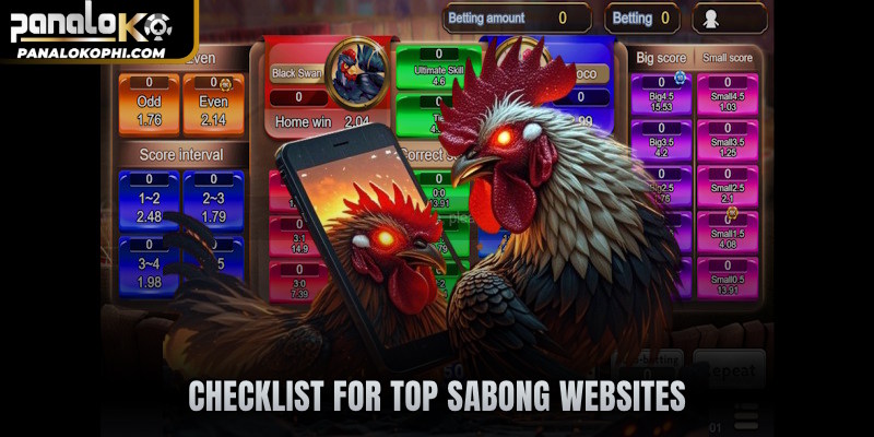 Checklist for top sabong websites
