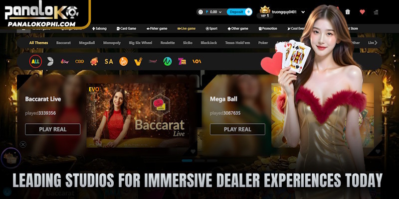 Leading studios for immersive dealer experiences today