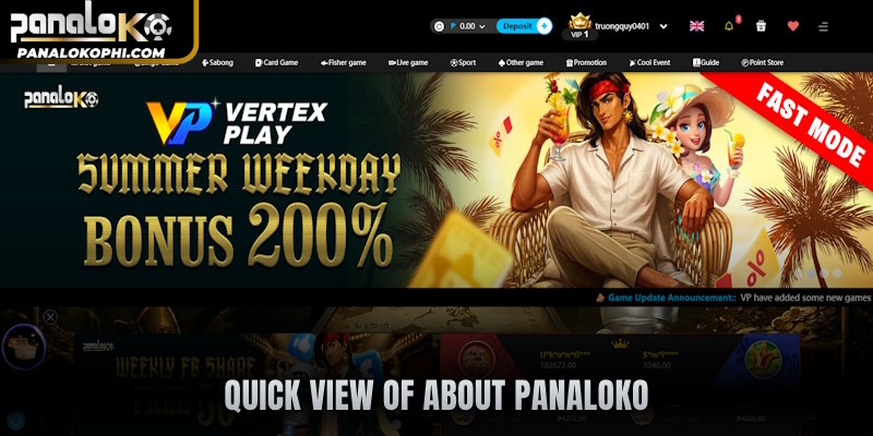 Quick view of about PANALOKO